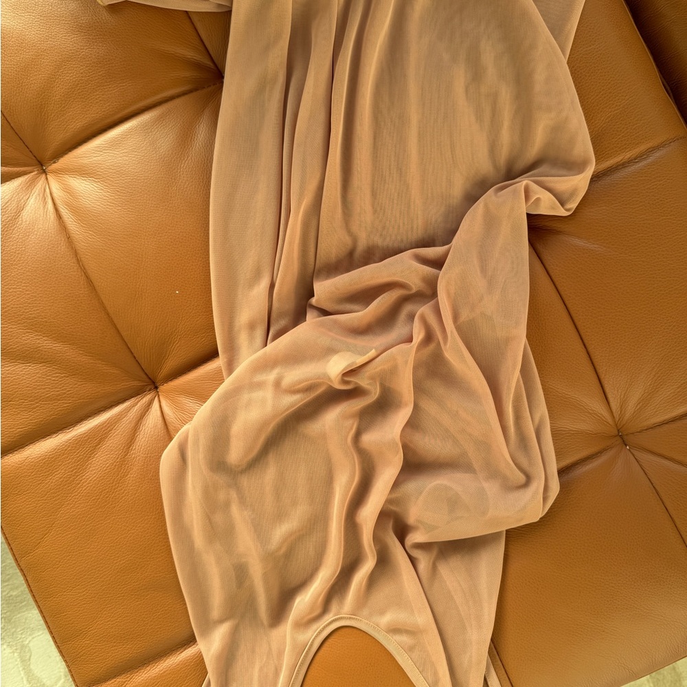 Laina Rauma Tan Sheer Dress